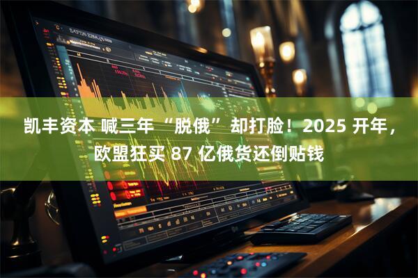凯丰资本 喊三年 “脱俄” 却打脸！2025 开年，欧盟狂买 87 亿俄货还倒贴钱